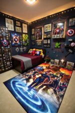 Avengers: Endgame Battle Charge Rug – Epic Avengers Superhero Team Area Rug - Image 3