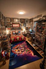 Marvel Avengers Area Rug - Large Non-Slip Floor Mat for Living Room & Kids Bedroom - Image 2