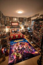 Avengers: Infinity War Marvel Infinity War Avengers Superhero Rug – Epic Team Battle Kids Bedroom Area Rug - Image 2
