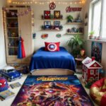 Avengers: Infinity War Marvel Infinity War Avengers Superhero Rug – Epic Team Battle Kids Bedroom Area Rug
