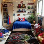 Marvel Avengers Heroes Rug – Epic Superhero Team Room Rug for Kids