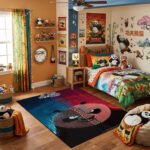 Kung Fu Panda Po vs Kai Spirit Realm Area Rug - Epic Battle Yin-Yang Design, Modern Kids Bedroom & Playroom Decor, Soft Non-Slip Floor Mat - Image 2